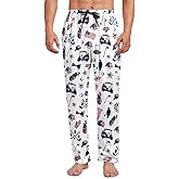 DOPINDU Funny Mens Pajama Pants Sleepwear Lightweight Novelty Lounge Pants Pj Bottoms with Elastic Waist Drawstring Pockets