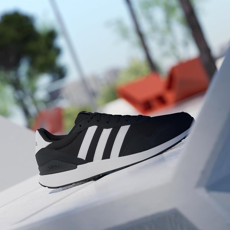 Ténis masculinos 4.0 Run 60s, Core Black/Cloud White/Core Black, 42 EU — foto 3 de 8