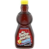 Mrs. Butterworth's Sugar Free Thick and Rich Pancake Syrup, 24 oz | Thick N Rich Sugar Free Syrup; great for pancakes &amp; waffles; also perfect for weekend brunch &amp; baking