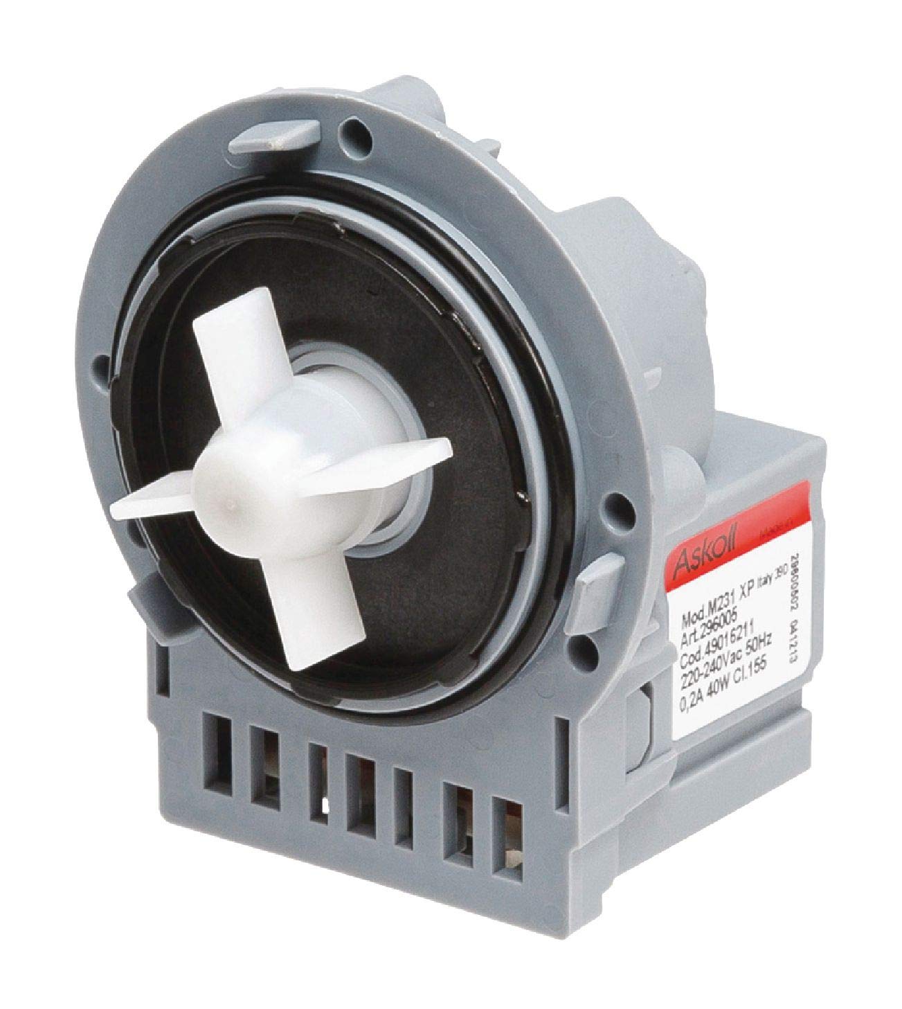 Iberiapc 8014025011615 Askoll 296005 Drain Pump