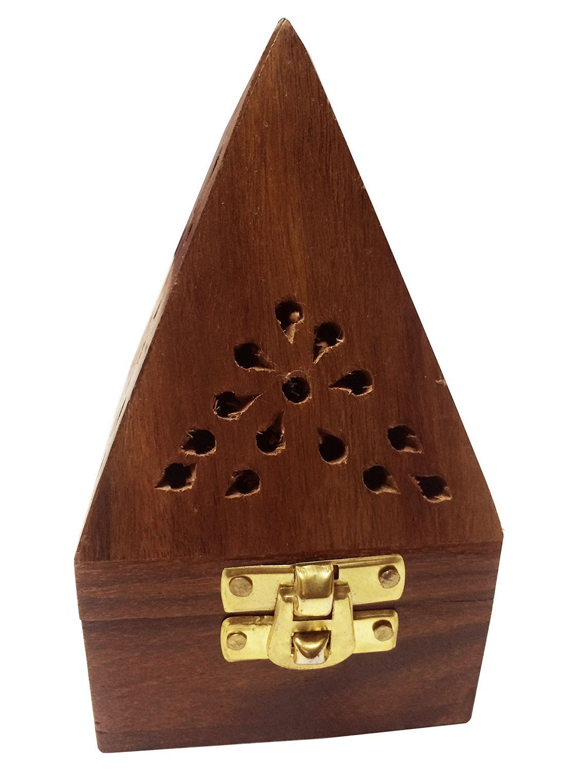Dhoop Holder with Square and top Cone Shape Thanks Giving W40174