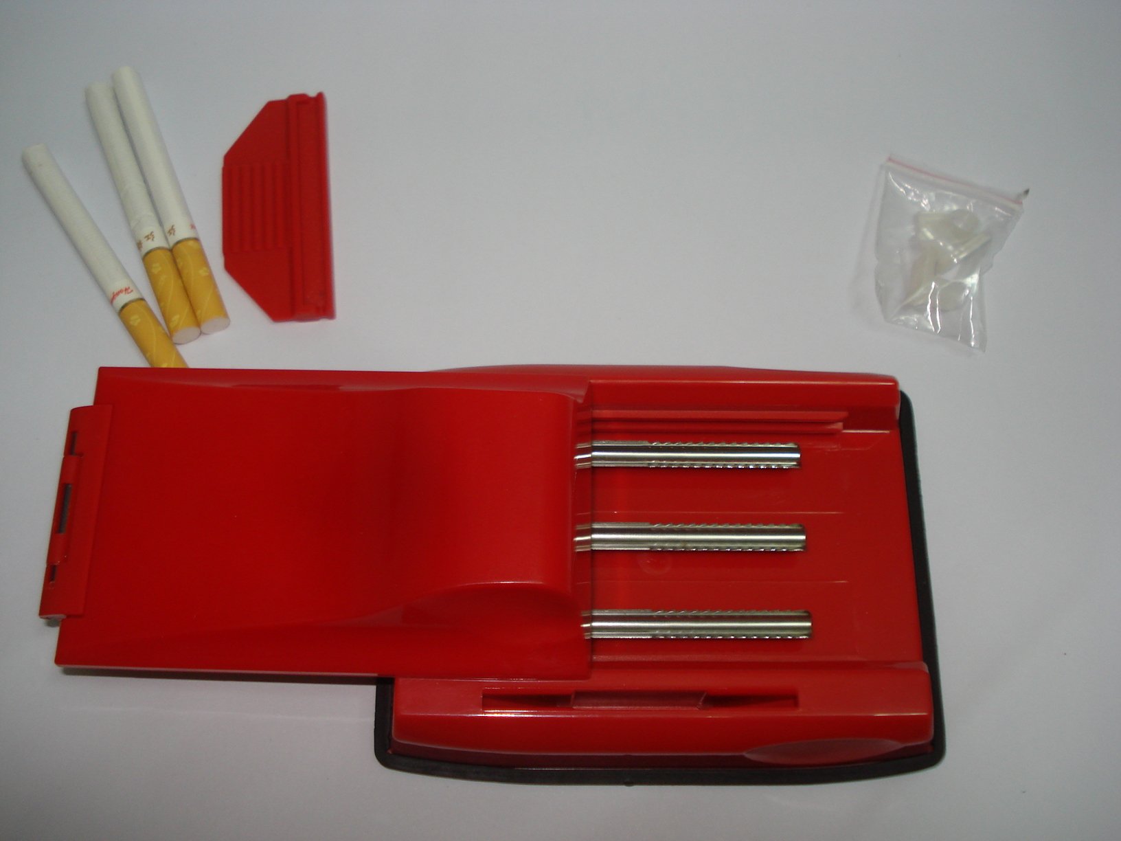 Manual Cigarette Rolling Machine Roller 3 Cigarettes At One Time (VERY EASY TO USE) on Galleon