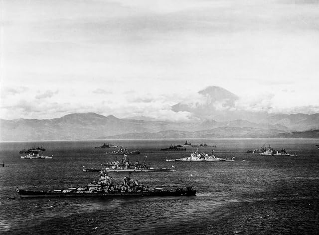 戦艦のベイSagami WWII、USS Missouri , USSコロラドHMS King George V 8