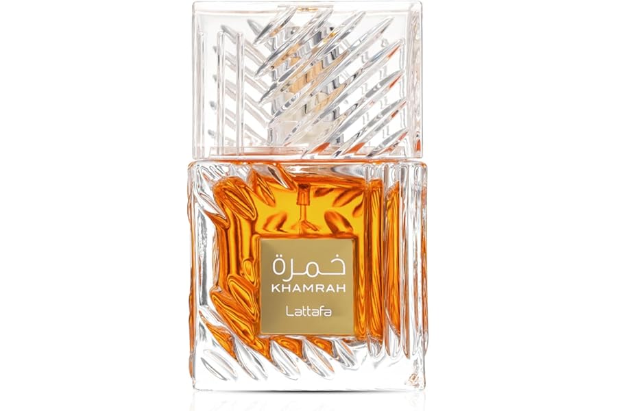 Lattafa Khamrah – Vanilla, Warm Spicy, Amber, Cinnamon – Eau de Parfum Long-Lasting Fragrance for Unisex, 3.40 Ounce / 100 ml