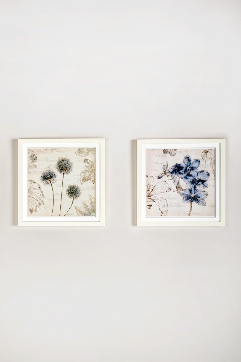 Amazon Com Statements By J Set 4 Fleur Wall Art Posters Prints