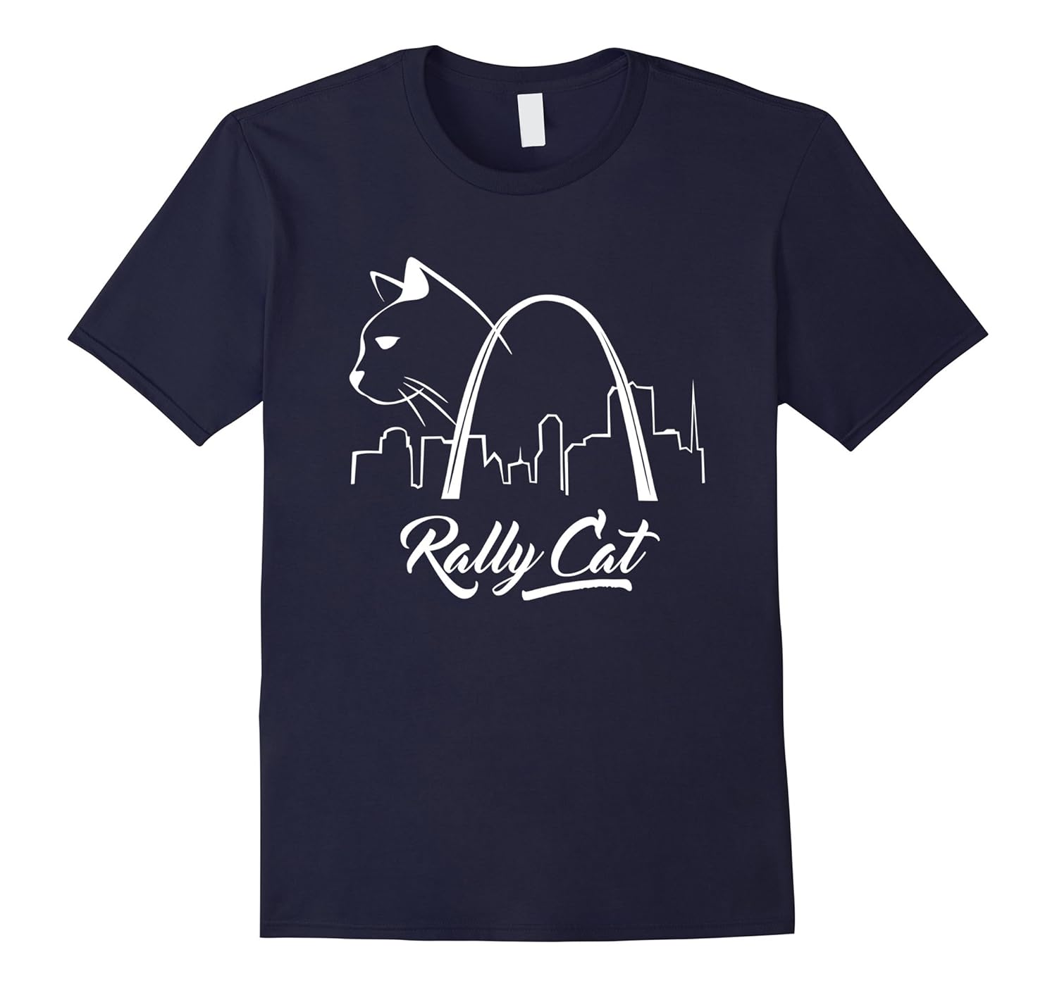 STL Rally Cat St Louis Appreciation Baseball Fan TShirtArt Artvinatee