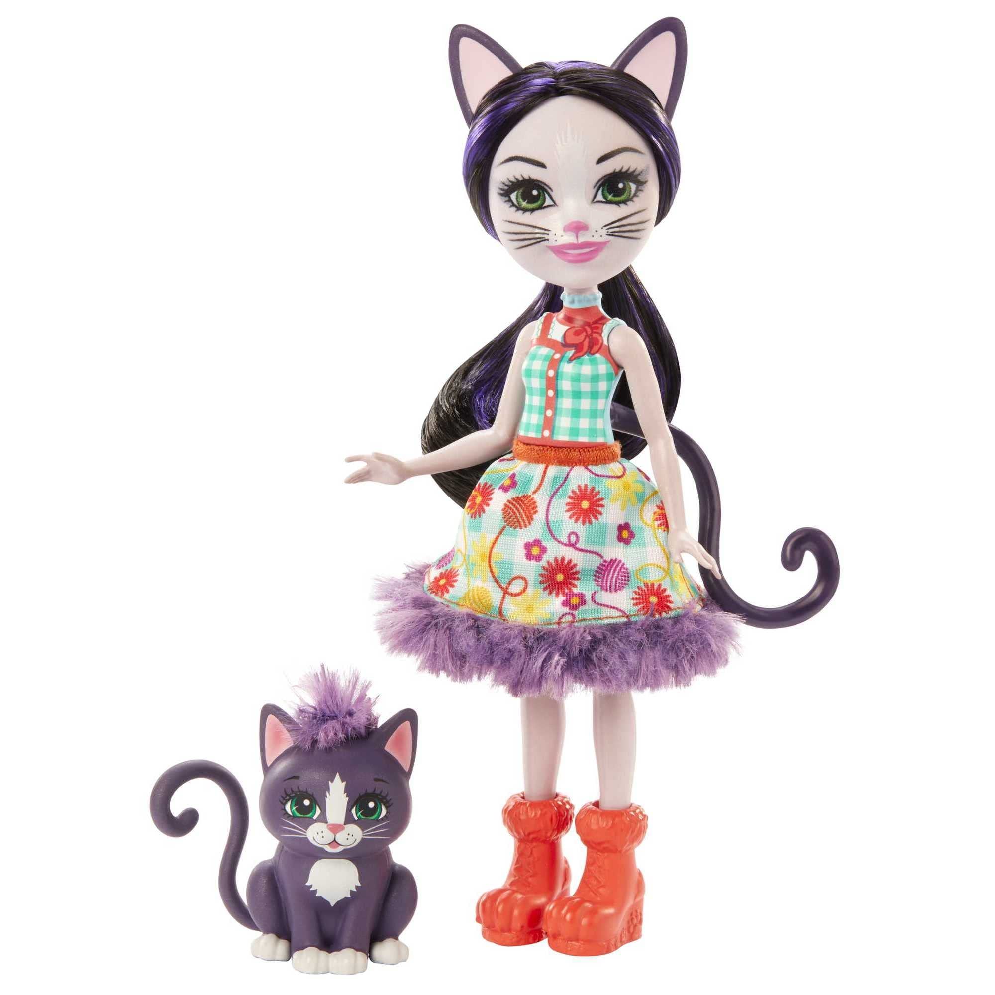 ENCHANTIMALS CIESTA CAT DOLL & CLIMBER FIGURE