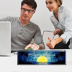 Custom Name Plate for Desk, Acrylic Office Decor