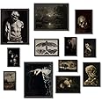 Dark Academia Wall Art and Posters - Witchy, Gothic Home Decor for Halloween Bedroom