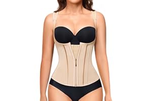 Nebility Waist Trainer for Women Body Shaper Shapewear Tummy Control Corset Top Waist Cincher Trimmer Adjustable Strap Girdle