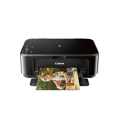 Canon Pixma MG3620 Wireless All-in-One Color Inkjet Printer with Mobile and Tablet Printing, Black