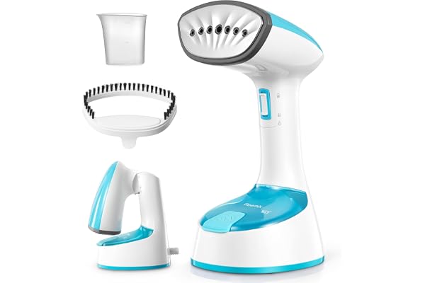 Reemix Steamer for Clothes, 1200W Foldable Clothes Steamer, Handheld Garment Steamer, Fast Heat-up, Auto-Off, Steam Iron for