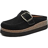 Flexwin Platform Clogs for Women, Mules Arch Support, Comfortable, Supportive Casual Shoes for Women