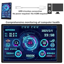 WOWNOVA English Version Computer Temp Monitor, ARGB