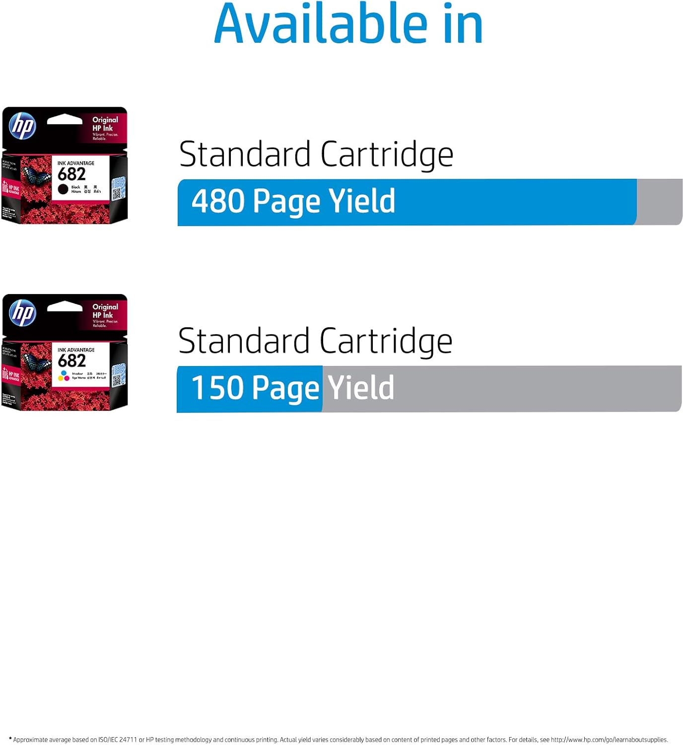 hp 682 black original ink cartridge