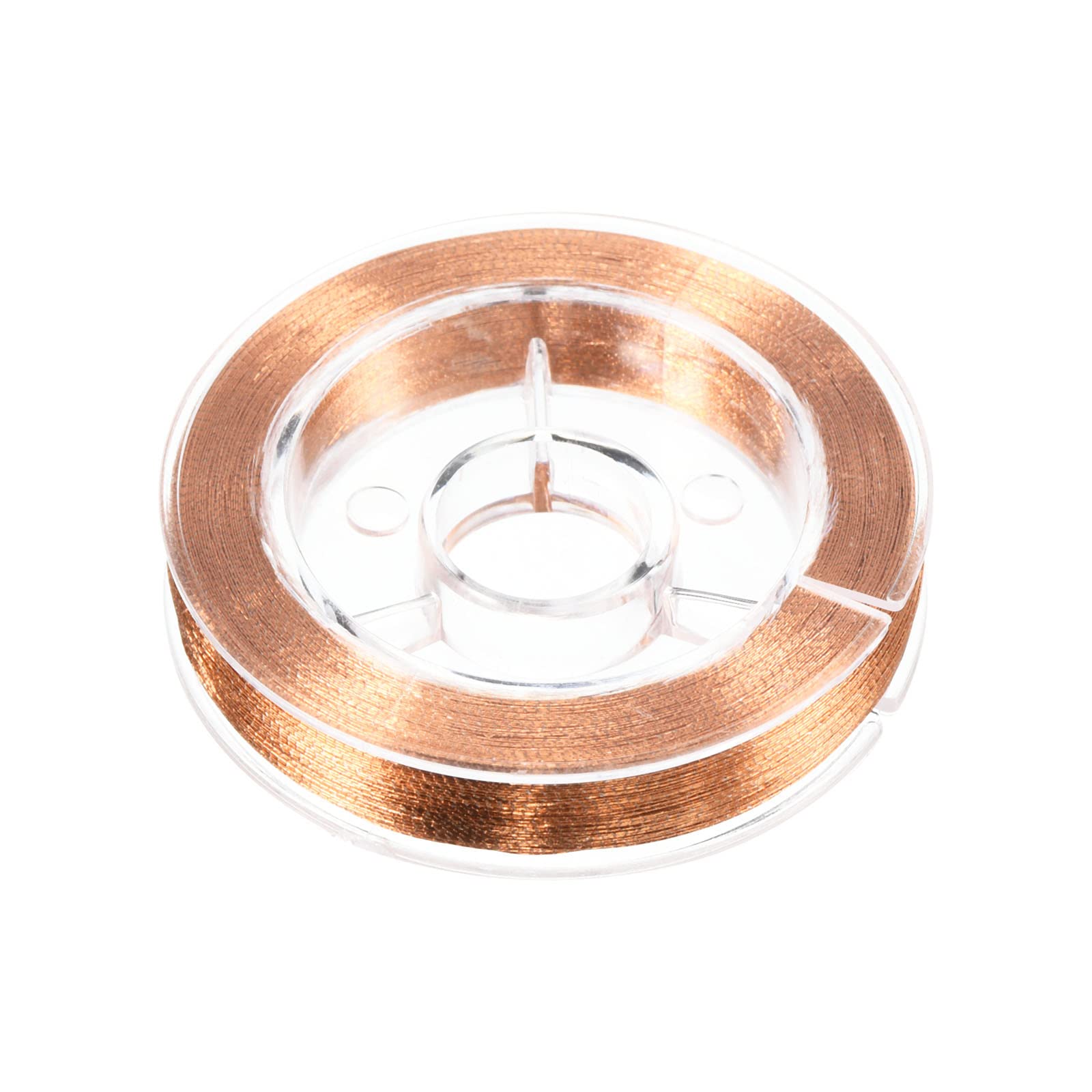 PATIKIL 70M/77 Yards Rod Guide Wrapping Thread, 200D Metallic DIY Fishing Rod Guides Fixing Line, Orange