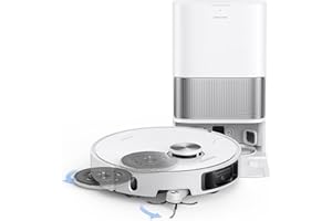 DREAME L40s Ultra Robot Vacuum and Mop, 19,000Pa Suction, Auto-Empty, Mop Self-Cleaning, 100% Detangling DuoBrush, Extending 