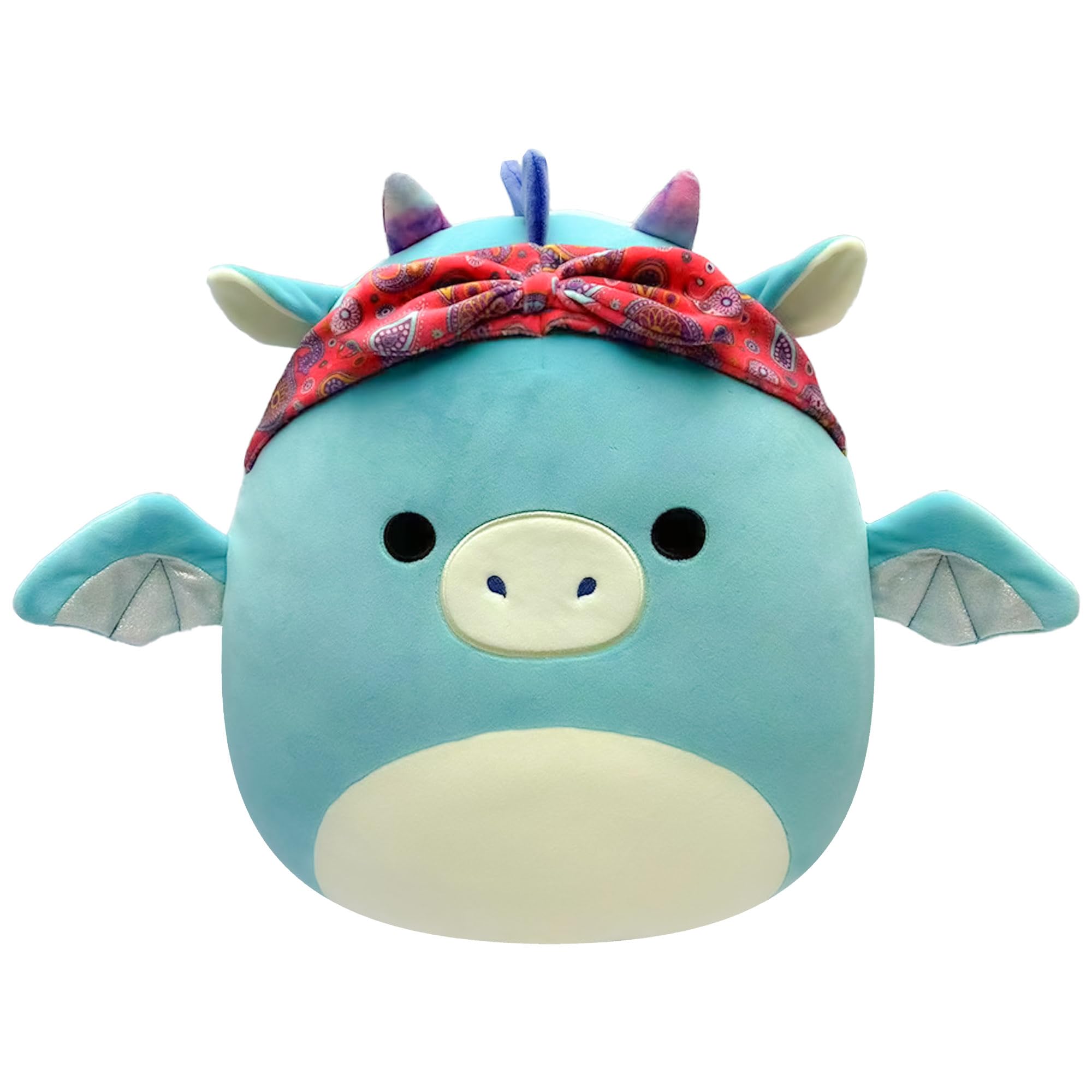 Squishmallows Original 7.5-Inch - Tatiana the Dark Teal Dragon with Bandana — image 1