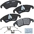 Bendix Priority1 CFC1322 Ceramic Front Brake Pads for Audi A4 allroad 2015-2013, A5 2009-2008, A5 2016-2015, A6 2015-2012, A6 Quattro 2015-2013, A7 Quattro 2015-2014, Q5 2016-2009