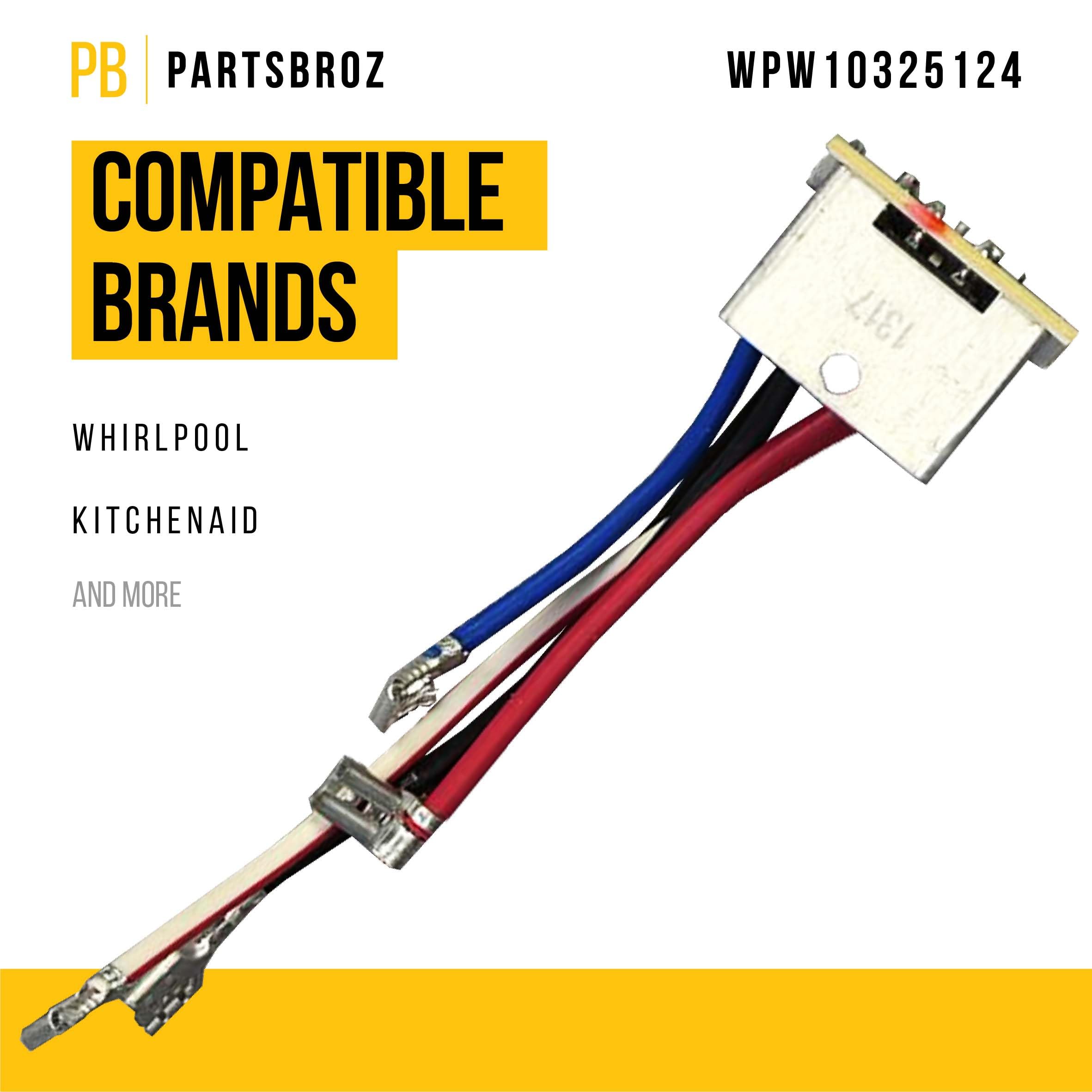 PartsBroz WPW10325124 Phase Control Board - Compatible With Whirlpool KitchenAid Mixer - Replaces AP6019577 W10325124 W10354307 1877249 4162404 4162405 4162406 4162646 4163709 4163711 PS11752886