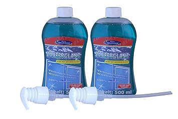 AQUA CLEAN Zauberglanz Konzentrat 2x 500ml Glasreiniger