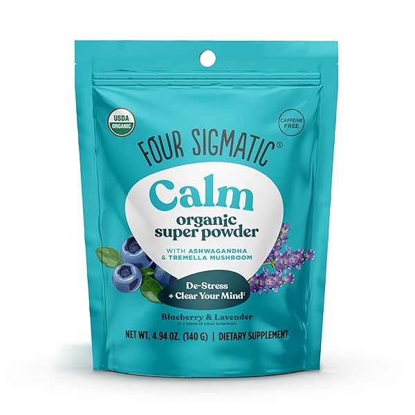 FOUR SIGMATIC CALM SUPER POWDER | ORGANIC SUPERFOOD...