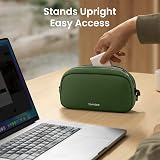 tomtoc Cable Organiser Bag Travel Pouch Water Resistant Tech Organizer view 3