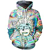 Gojo Satoru Hoodie Costume Cosplay Sweatshirt Sweater 3D Novelty Hooded Pullover for Men Women