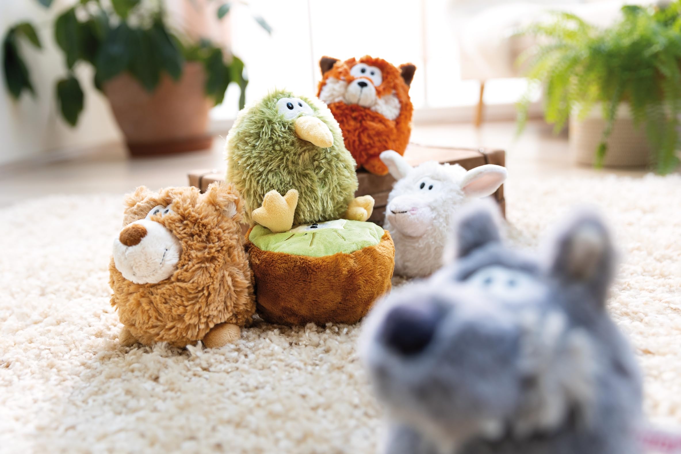 NICI Kuscheltier Kiwi mit Wendefunktion 15cm 2 in 1 - grün - Weiches NICI-Plüschtier – Ideal zum Kuscheln, Spielen und als Begleiter zu Hause, im Kindergarten oder unterwegs | 62991 7