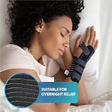 Actesso Breathable Wrist Support Brace Splint Small Right Black view 3