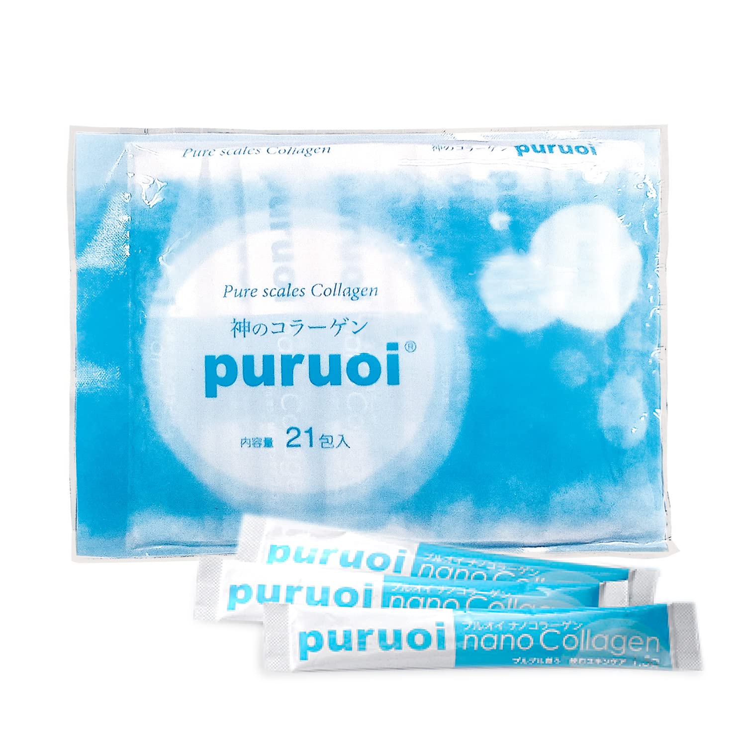 プルオイ 低分子ナノコラーゲン 魚鱗コラーゲンの商品画像
