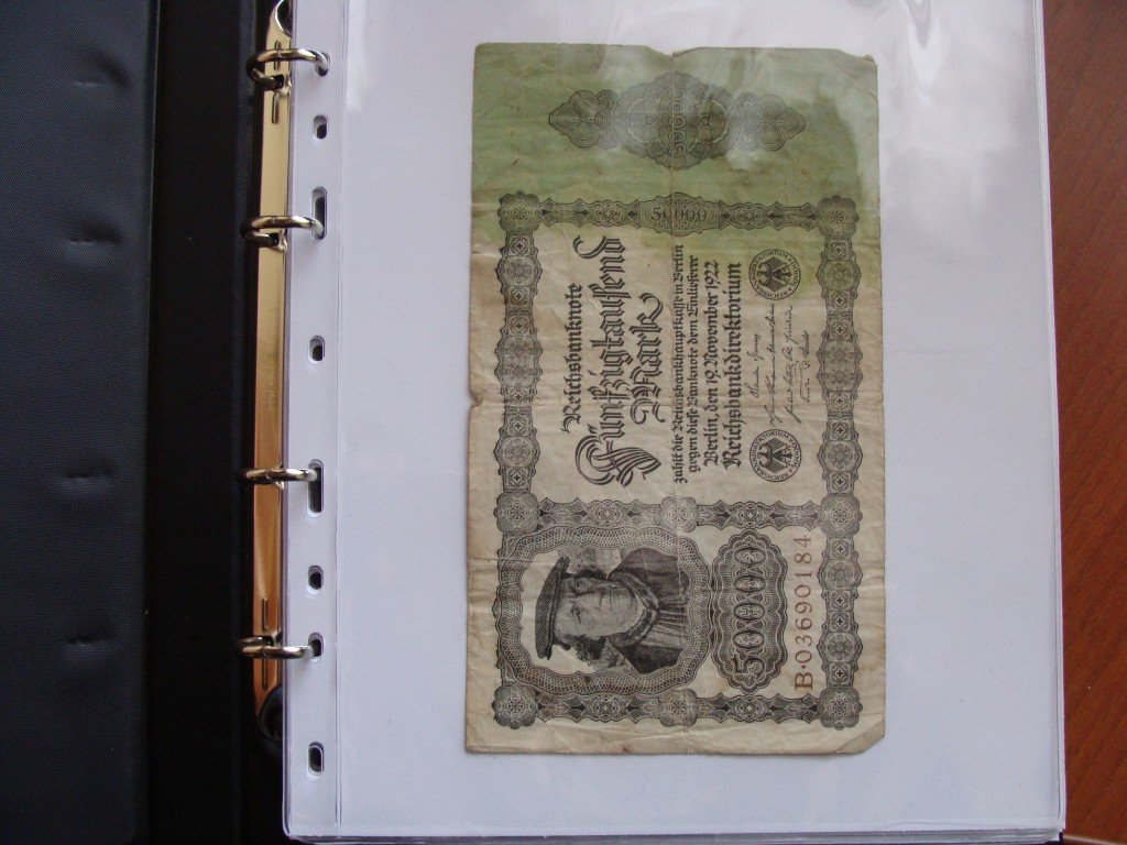 Schulz 5x PAGES for banknotes M1
