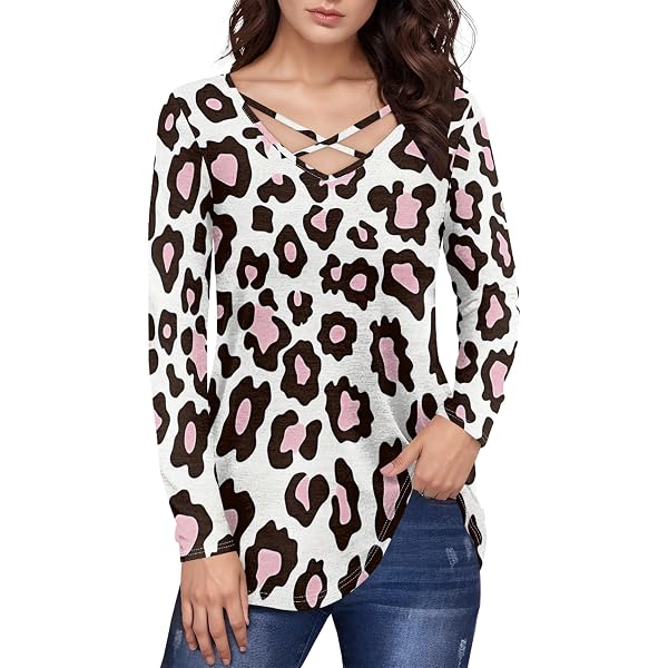 GORGLITTER Maglietta estiva da donna, a maniche corte