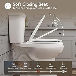 HOROW 21 Inch Tall Toilets, Extra High Toilets with