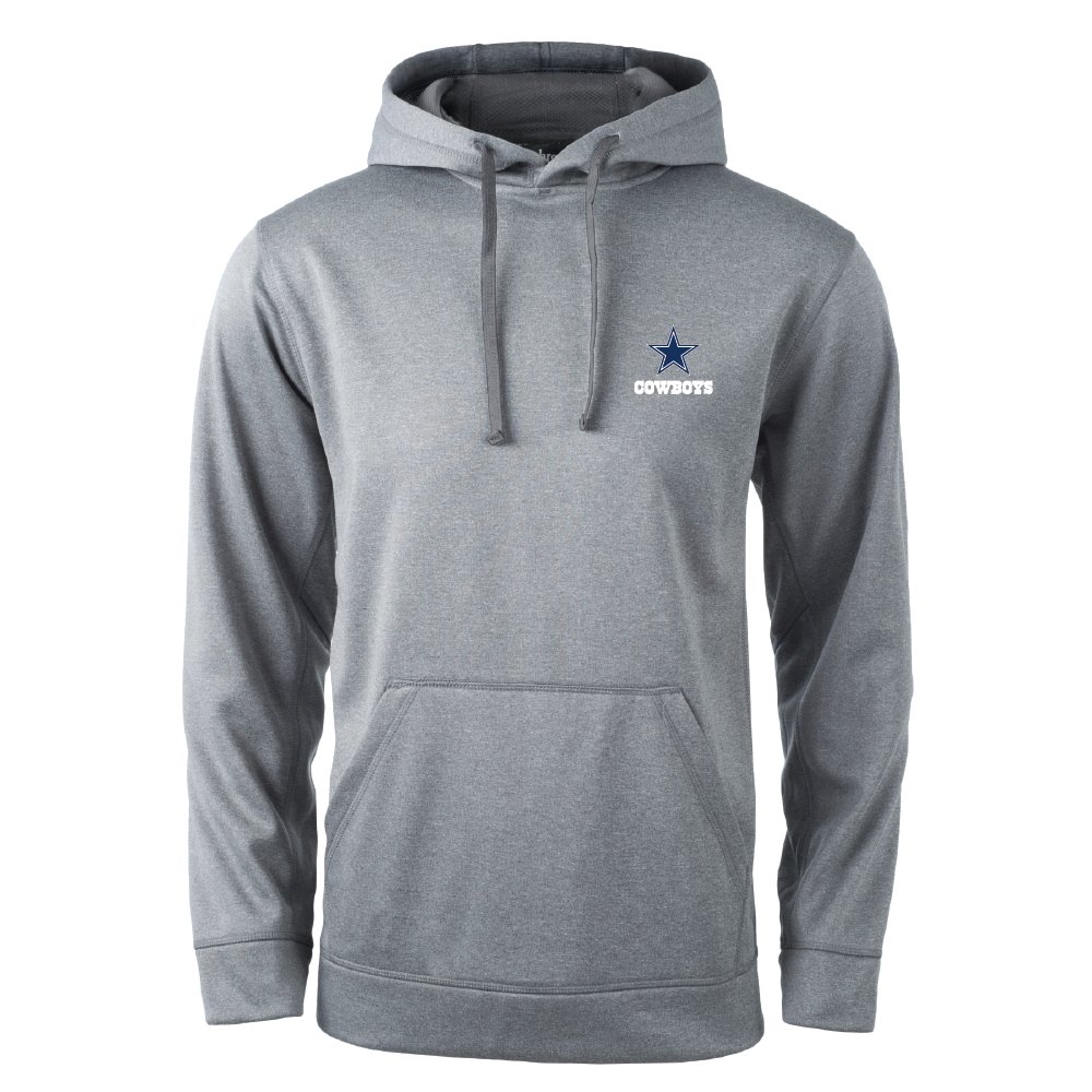NFL Dallas Cowboys Champion Tech Fleece Hoodie, Heather Grey, 2X