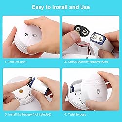 Filotimo Water Leak Detector, Lound Sound Sensor