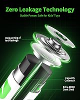 EBL AAA 1100mAh Rechargeable NiMH Batteries 8 Pack Ready2Charge view 3