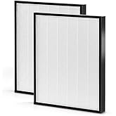 ONLYJIA Replacement Filter Compatible with Air-Doctor Air Purifier Model AD3000 3000, Includes 2x White Filters Combo