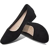 AISFAES Women Pumps Low Chunky Rounded Toe Heels Healed Dress Pumps Elegant Wedges Working Shoes