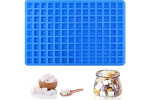 Square Candy Silicone Molds, Mini Silicone Molds for Chocolate, Hard Candy, Ice Cubes, Caramel…