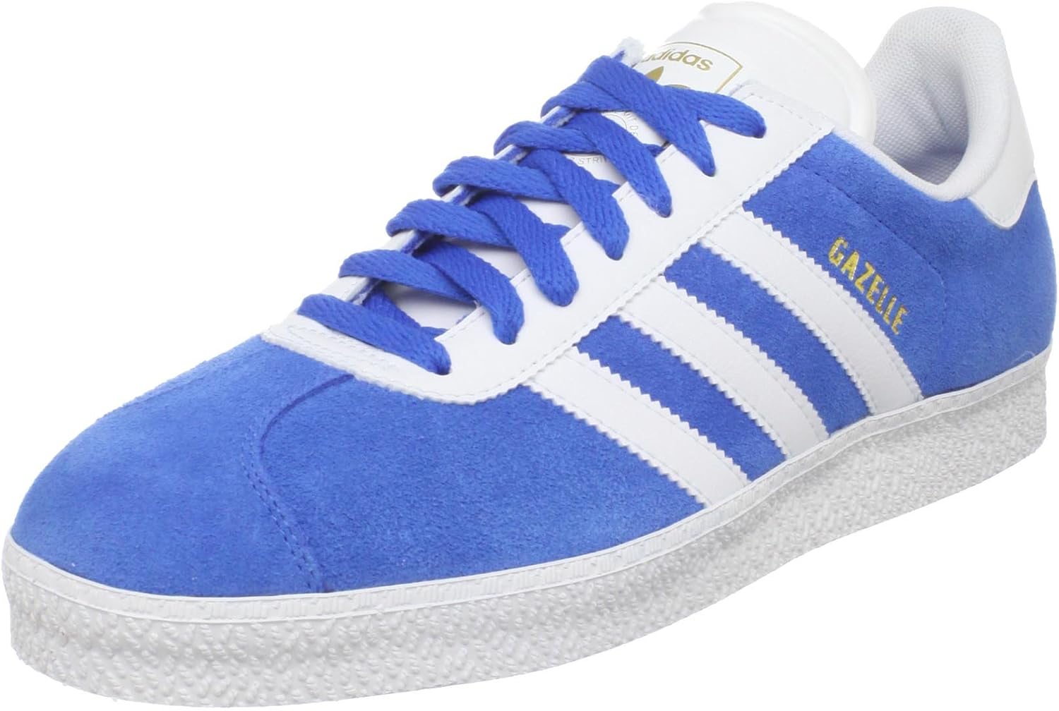 adidas Gazelle II BLUBR/WHT/BLUIBIR Suede Mens Trainers SIZE UK 12.5: Amazon.co.uk: Shoes & Bags