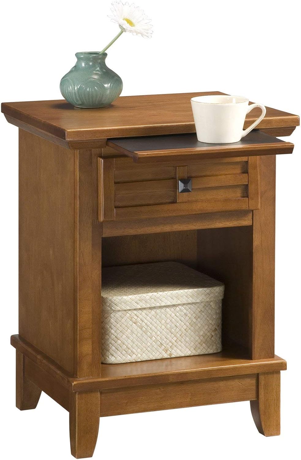 Arts & Crafts Cottage Oak Night Stand by Home Styles: Furniture & Decor