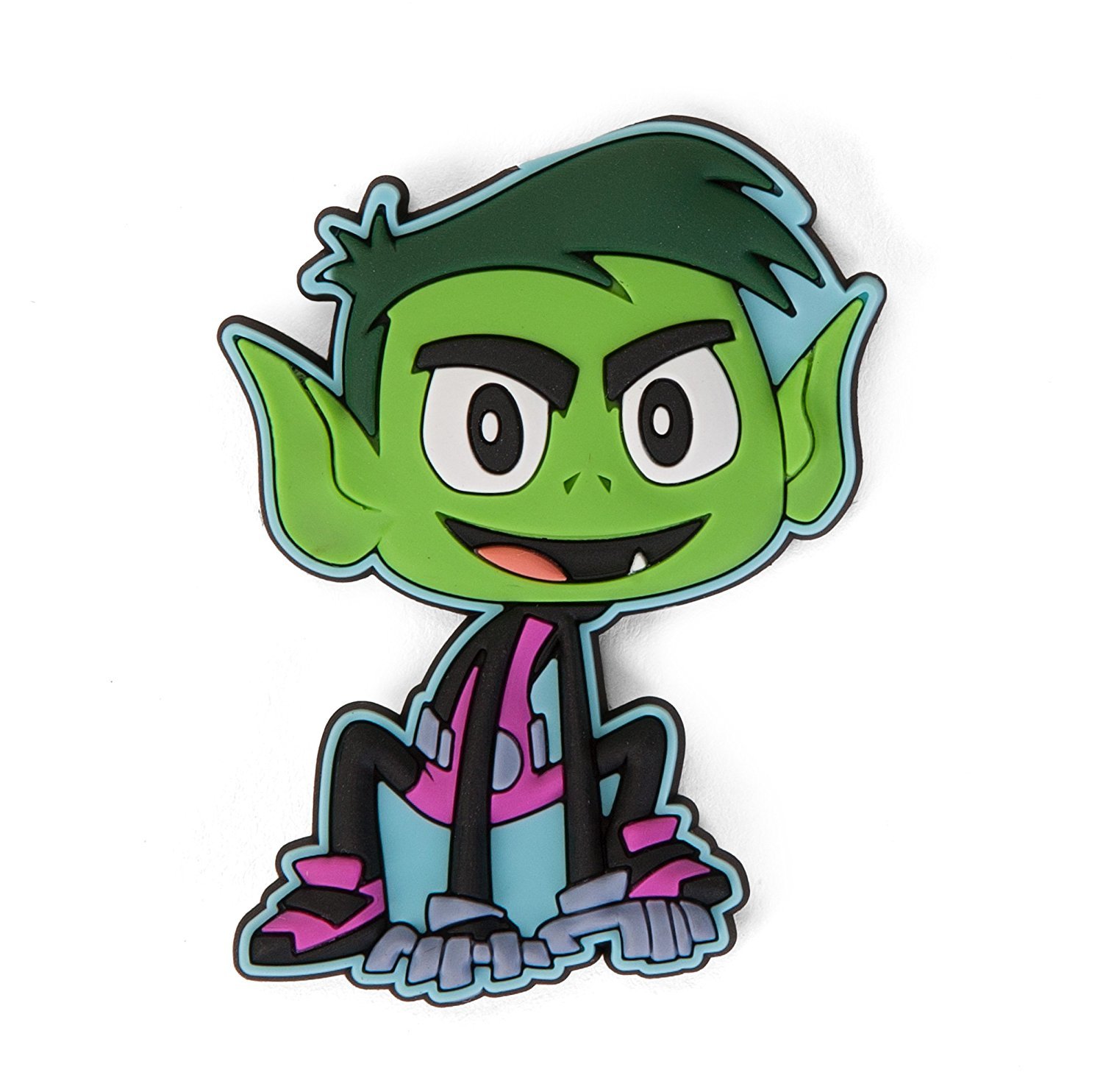 DC 45636 Teen Titans Go Beast Boy Soft Touch PVC Magnet, Multicolor