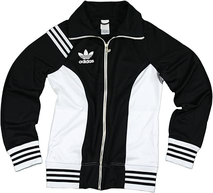 black and white adidas jacket womens