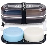 Shampoo Bar Holder and Soap Case | Leakproof Travel Container with Lid & Drain Tray | Includes Silicone Strap and Mesh Soap B