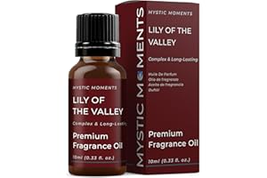 Mystic Moments | Lily Of The Valley Fragrance Oil - 10ml - Perfect for Soaps, Candles, Bath Bombs, Oil Burners, Diffusers and