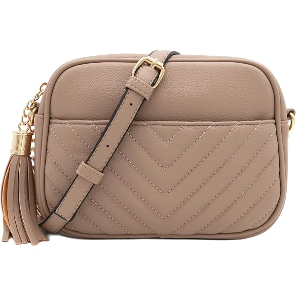 ★MCLANEE★ 502 Lazel Shoulder and Crossbody Bag 502lazel Deluxe Metro Scout Quilted Crossbody Bag in Shandshell | MZ