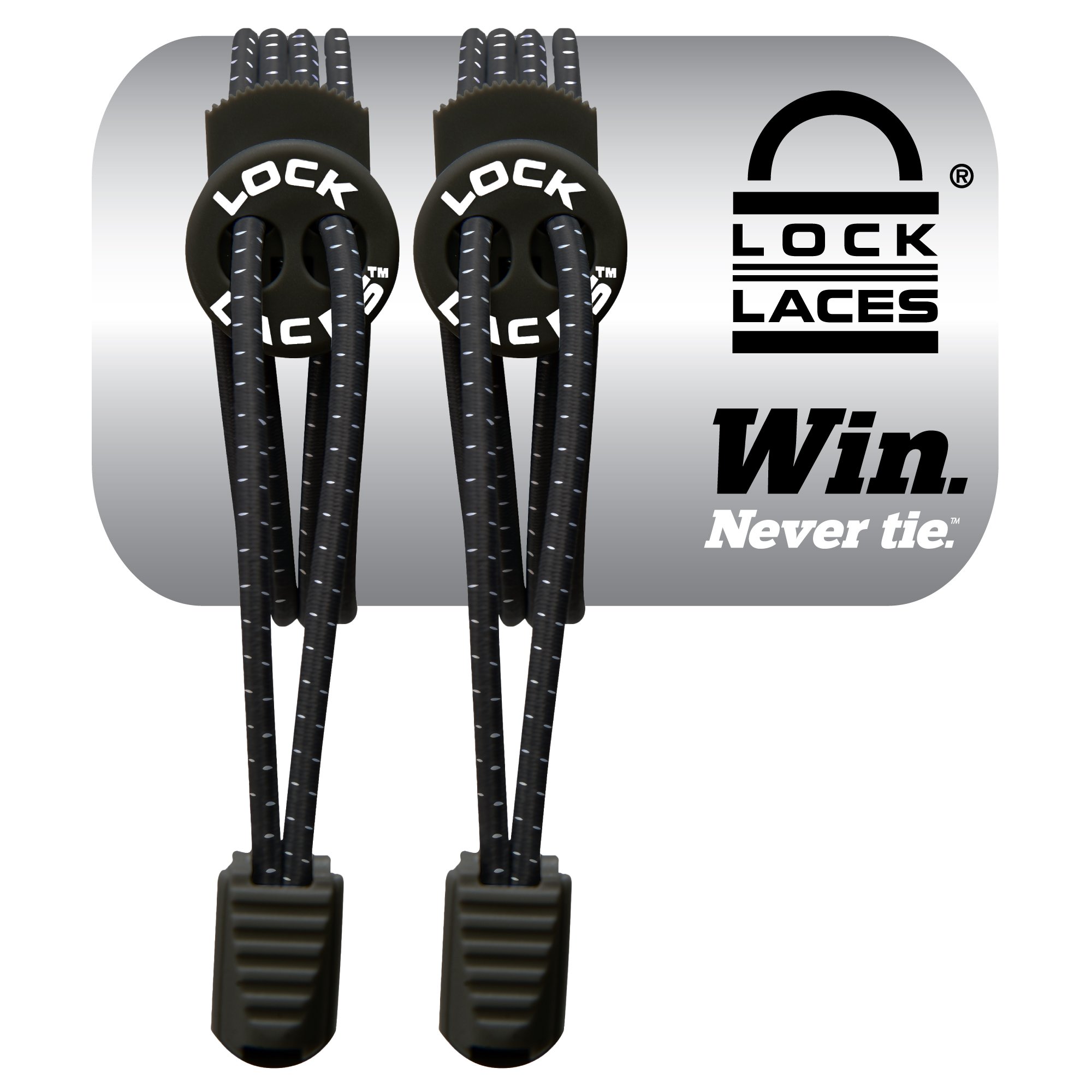 lock elastic no tie shoelaces