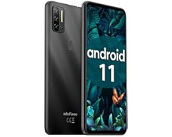 Ulefone Note 11P 4G Unlocked Cell Phones, 6.55' HD+ Ultra-Large Screen 48MP AI Quad Camera, Android 11 Octa-Core 8GB + 128GB,