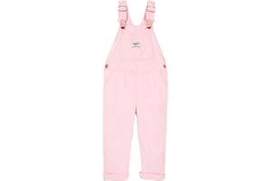 OshKosh B'Gosh Girl World's Best Overalls, Pink, 2T